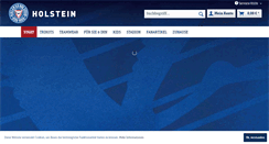 Desktop Screenshot of holstein-fanshop.de