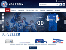 Tablet Screenshot of holstein-fanshop.de